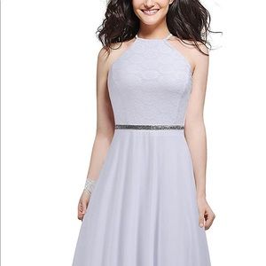 Vintage Halter Wedding Dress